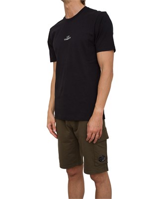 T-SHIRT C.P. COMPANY NERO in UOMO