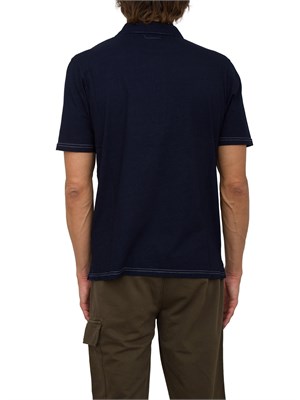 POLO C.P. COMPANY BLU in UOMO