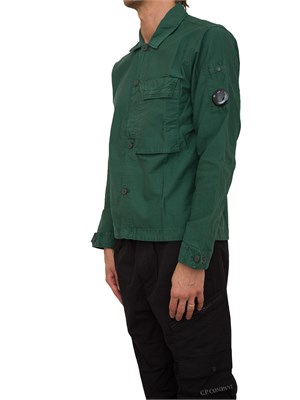 CAMICIA MANICA LUNGA C.P. COMPANY VERDE in UOMO