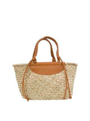 BORSA A SPALLA TWIN-SET BEIGE in DONNA