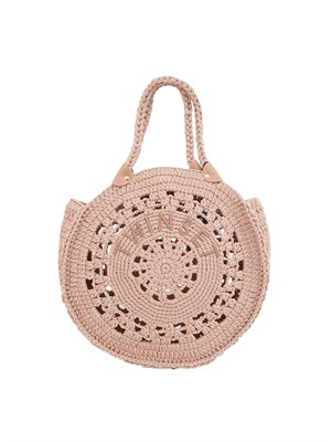 BORSA A SPALLA TWIN-SET BEIGE in DONNA