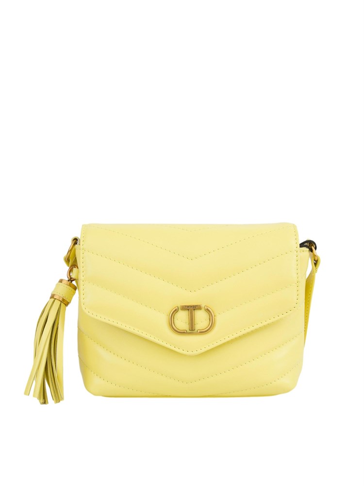 BORSA A SPALLA TWIN-SET GIALLO