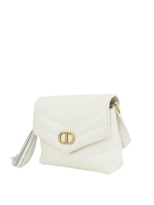 BORSA A SPALLA TWIN-SET BIANCO in DONNA