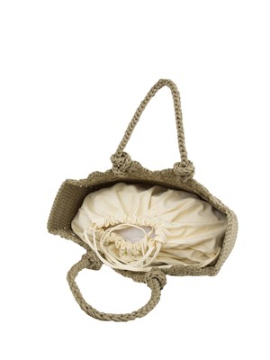 BORSA A SPALLA TWIN-SET VERDE in DONNA
