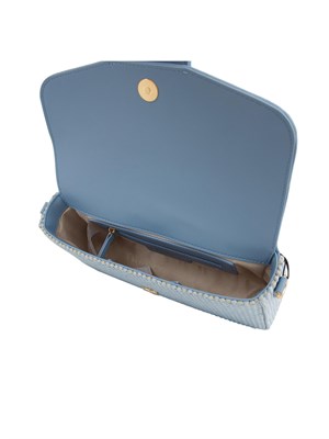 BORSA A SPALLA TWIN-SET CELESTE in DONNA