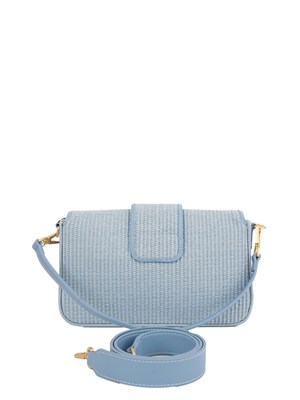 BORSA A SPALLA TWIN-SET CELESTE in DONNA