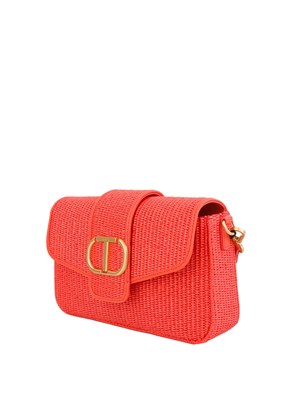 BORSA A SPALLA TWIN-SET ARANCIONE in DONNA