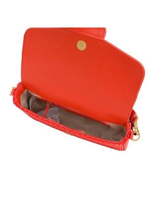 BORSA A SPALLA TWIN-SET ARANCIONE in DONNA