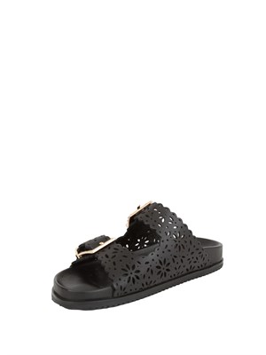 CIABATTE TWIN-SET NERO in DONNA
