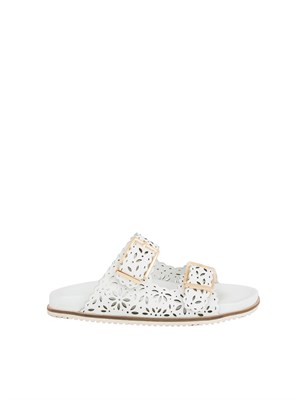 CIABATTE TWIN-SET BIANCO in DONNA