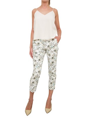 PANTALONE CASUAL MARELLA BIANCO in DONNA