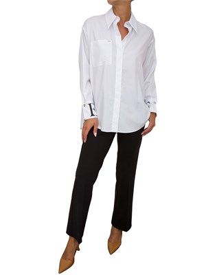 CAMICIA MANICA LUNGA ELISABETTA FRANCHI BIANCO in DONNA