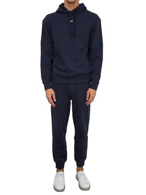 TUTA SPORTIVA BOSS BLU in UOMO