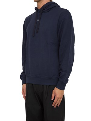 FELPA BOSS BLU in UOMO
