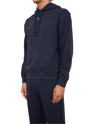 FELPA BOSS BLU in UOMO