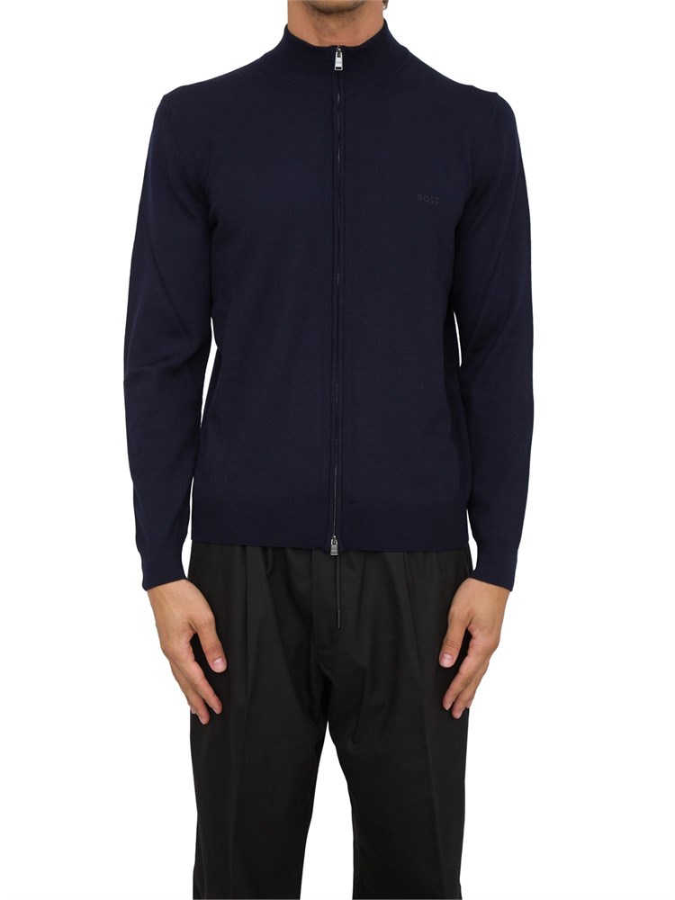 MAGLIA BOSS BLU