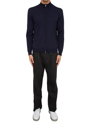 MAGLIA BOSS BLU in UOMO