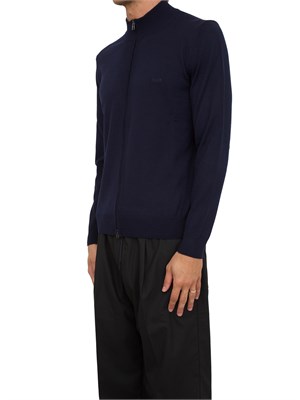MAGLIA BOSS BLU in UOMO