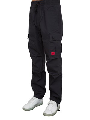 PANTALONE CASUAL BOSS NERO in UOMO