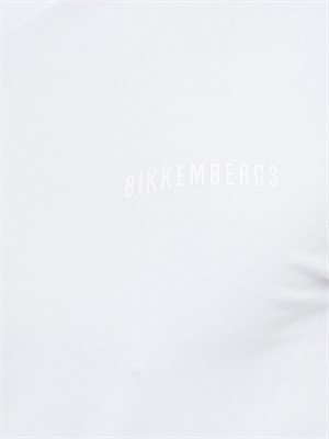 T-SHIRT BIKKEMBERGS BIANCO in UOMO