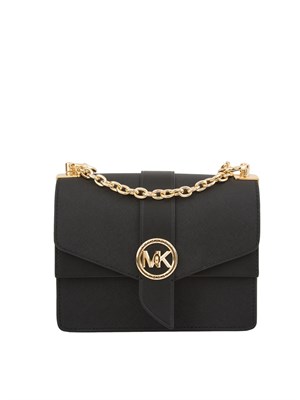 BORSA A SPALLA MICHAEL MICHAEL KORS NERO in DONNA