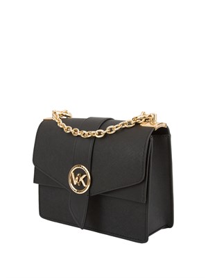 BORSA A SPALLA MICHAEL MICHAEL KORS NERO in DONNA
