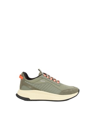 SNEAKERS BOSS VERDE in UOMO