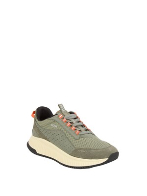 SNEAKERS BOSS VERDE in UOMO