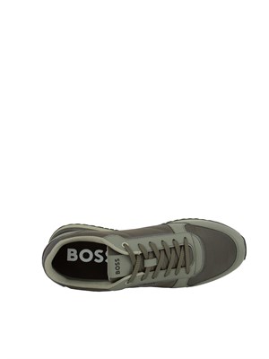 SNEAKERS BOSS VERDE in UOMO