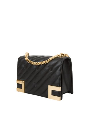 BORSA A SPALLA ELISABETTA FRANCHI NERO in DONNA
