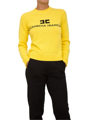 MAGLIA ELISABETTA FRANCHI GIALLO in DONNA