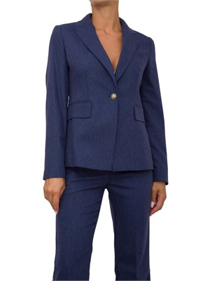 GIACCA MONOPETTO MARELLA BLU DENIM in DONNA