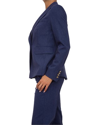GIACCA MONOPETTO MARELLA BLU DENIM in DONNA
