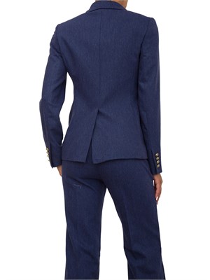 GIACCA MONOPETTO MARELLA BLU DENIM in DONNA