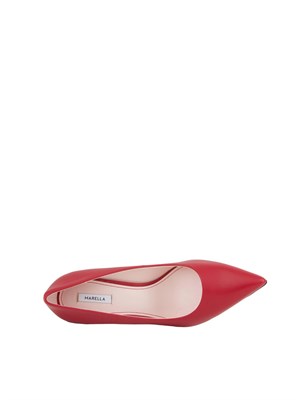 SCARPE CON TACCO MARELLA ROSSO in DONNA
