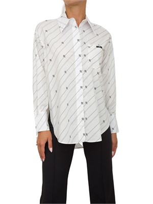 CAMICIA MANICA LUNGA ELISABETTA FRANCHI BIANCO in DONNA
