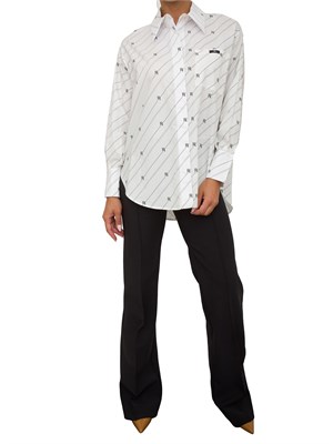 CAMICIA MANICA LUNGA ELISABETTA FRANCHI BIANCO in DONNA