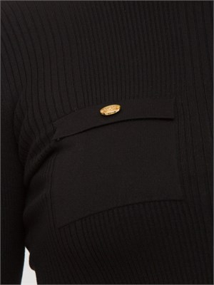 MAGLIA ELISABETTA FRANCHI NERO in DONNA