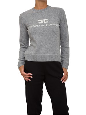 MAGLIA ELISABETTA FRANCHI GRIGIO in DONNA