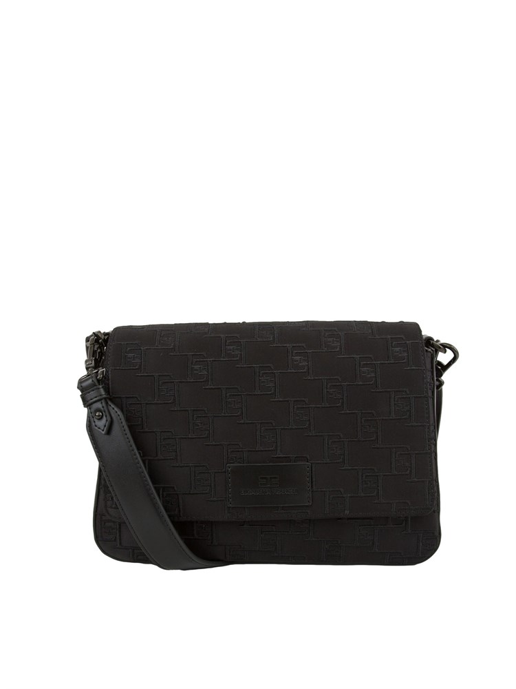 BORSA A SPALLA ELISABETTA FRANCHI NERO