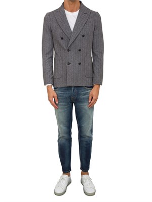 GIACCA DOPPIOPETTO CIRCOLO 1901 GRIGIO in UOMO