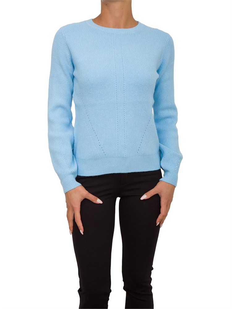 MAGLIA FRACOMINA CELESTE