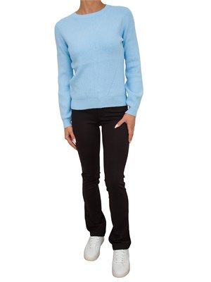 MAGLIA FRACOMINA CELESTE in DONNA