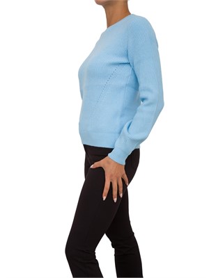 MAGLIA FRACOMINA CELESTE in DONNA