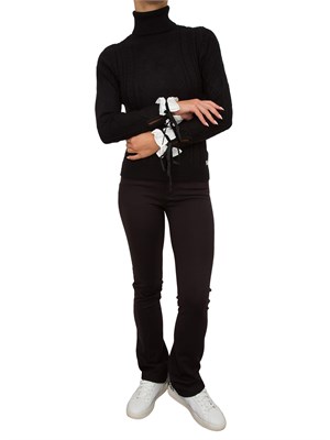 MAGLIA FRACOMINA NERO in DONNA