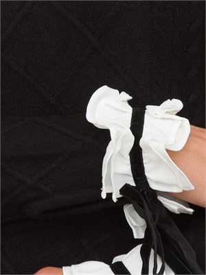 MAGLIA FRACOMINA NERO in DONNA