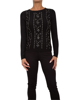 MAGLIA FRACOMINA NERO in DONNA