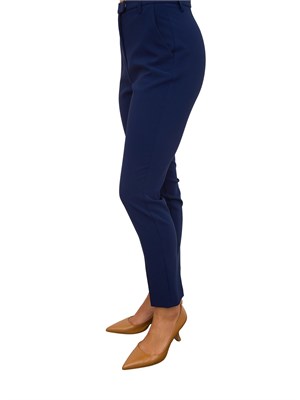 PANTALONE CASUAL FRACOMINA BLU in DONNA