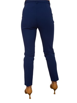 PANTALONE CASUAL FRACOMINA BLU in DONNA