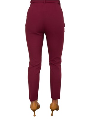 PANTALONE CASUAL FRACOMINA BORDEAUX in DONNA